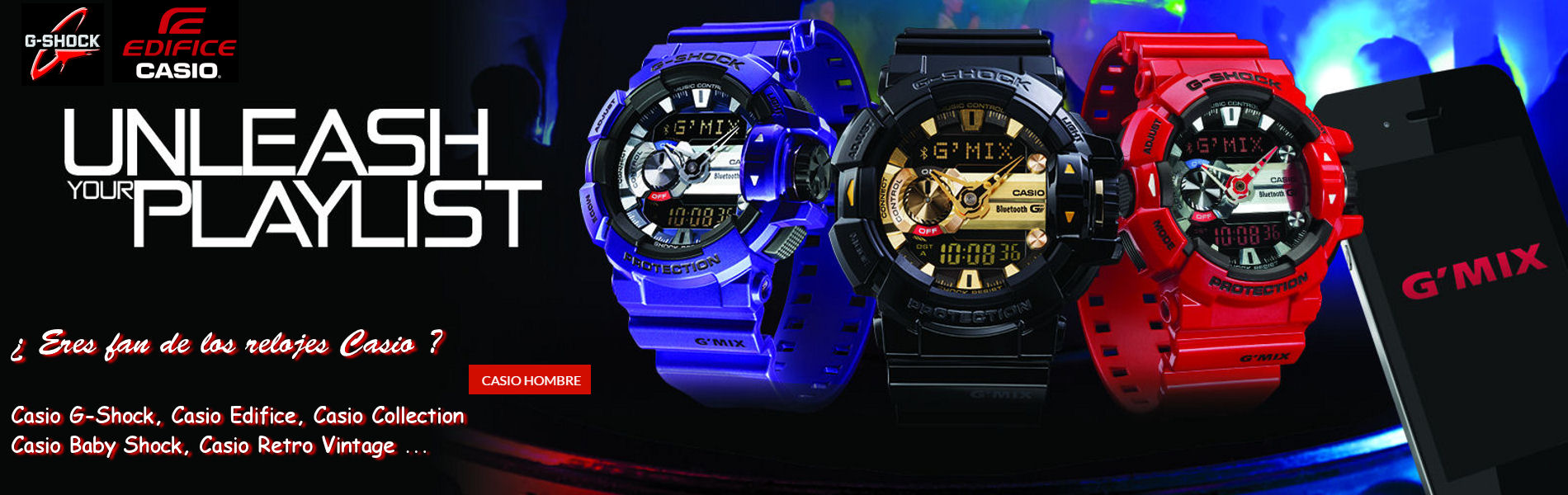 Relojes Casio Hombre